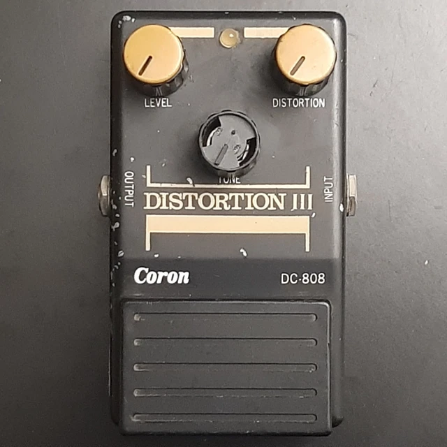 1970S-1980S - VINTAGE Coron Distortion III 1970s-1980s - Black