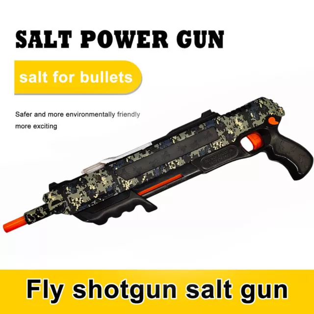 SALT WARS Powered Guns Mosquito Killer Based Blaster Gun Toy Shotgun Bug-A-Salt