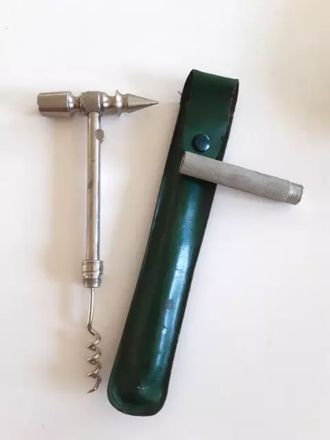 Vintage Corkscrew Ice Pick Bar Gizmo