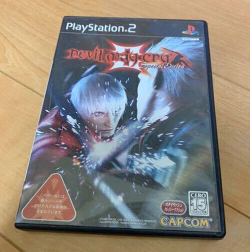 PS2 Devil May Cry 3 DMC III Playstation 2 Sony Capcom GAME JAPAN JP JPN
