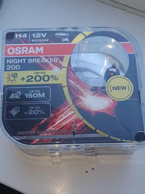 Osram Night Breaker Laser H4 FOR SALE! - PicClick UK