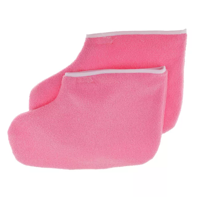 professionelle Paraffin Wachs Therapie Frottee Booties für Füße Spa Pediküre