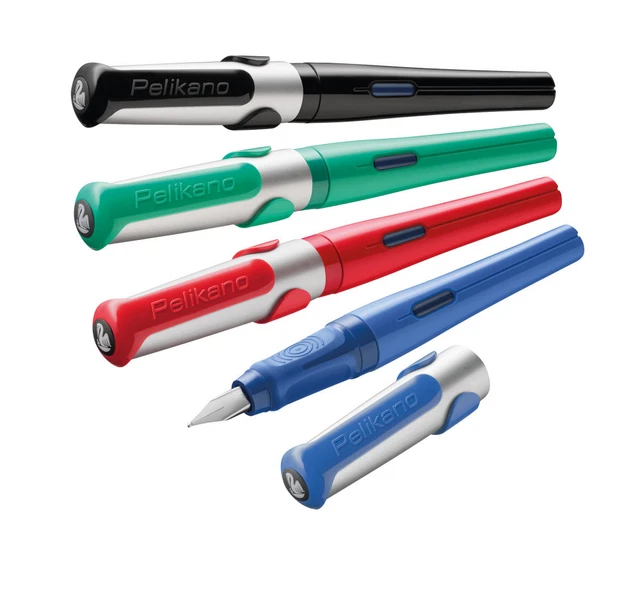 Pelikan Pelikano P480 A Schulfüller In Blau – Mit Soft-Griffzone & Für Kolbentank