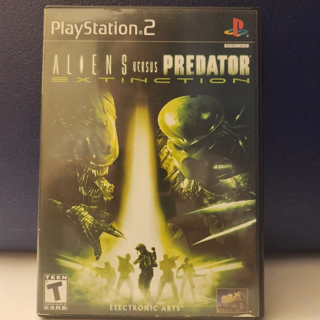 ALIENS VS. PREDATOR: Extinction (Sony PlayStation 2, 2003) $25.00 …