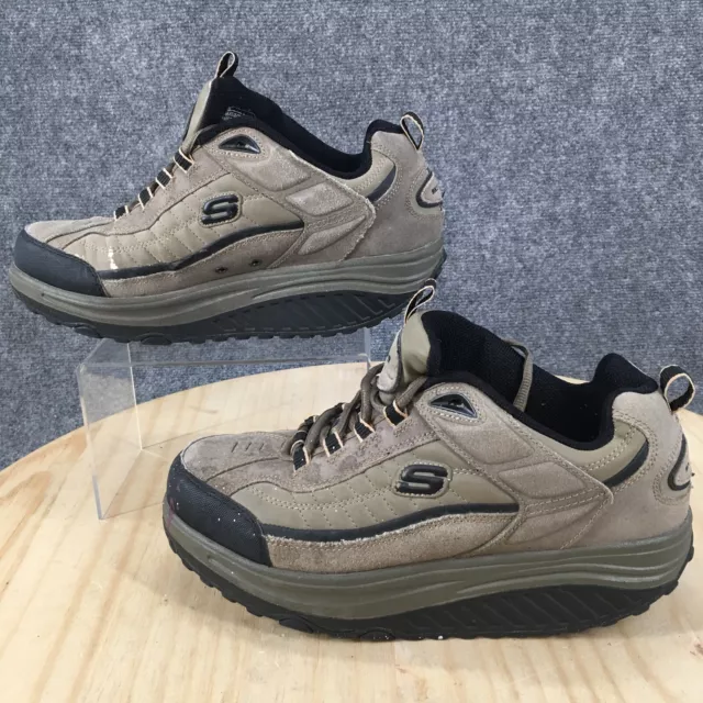Skechers Boots Womens 9.5 Fitness Shape Ups Toning Sneakers 50875 Gray Leather Skechers Boots Womens 9.5 Fitness Shape Ups Toning Sneakers 50875 Gray Leather