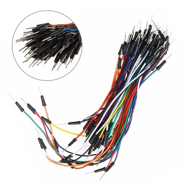 Pique à pain sans soudure Uu multicolore) 65 pièces mini fils flexibles pour