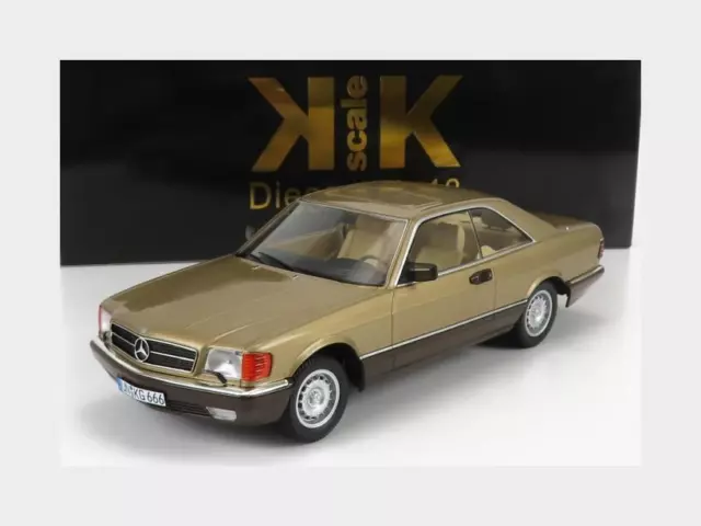 1:18 KK SCALE Mercedes Benz S-Class 500 Sec (C126) Coupe 1987 KKDC180335 Modellb