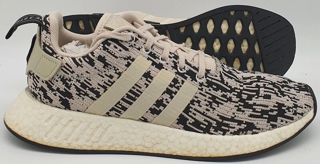 white and brown nmd