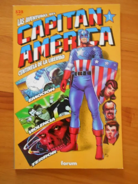 Las Aventuras Del Capitan America Centinela De La Libertad Nº 1 - Forum (By)