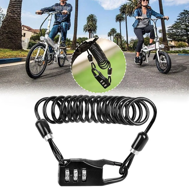 motorcycle lock cable