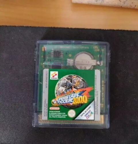 International Superstar Soccer 2000 Nintendo Gameboy Color