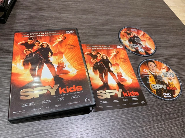 SPY KIDS DVD Antonio Banderas Carla Gugino Alexa Vega Daryl Sabara (2