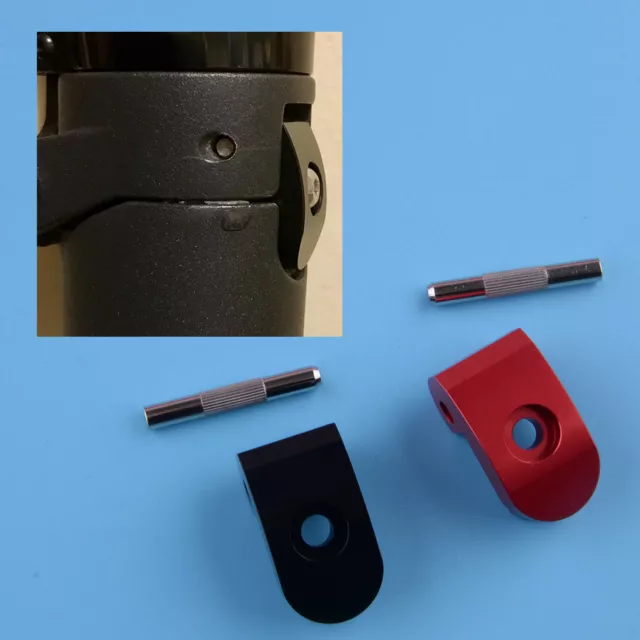 Scooter Reinforced Folding Hook Lock Hinge Latch Fit for Xiaomi M365 / M365 Pro