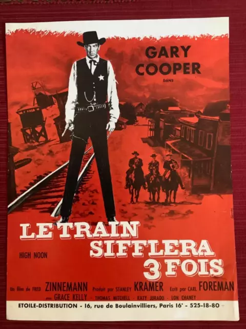 Dossier de presse » LE TRAIN SIFFLERA 3 FOIS » HIGH NOON-1952-Gary COOPER- KELLY