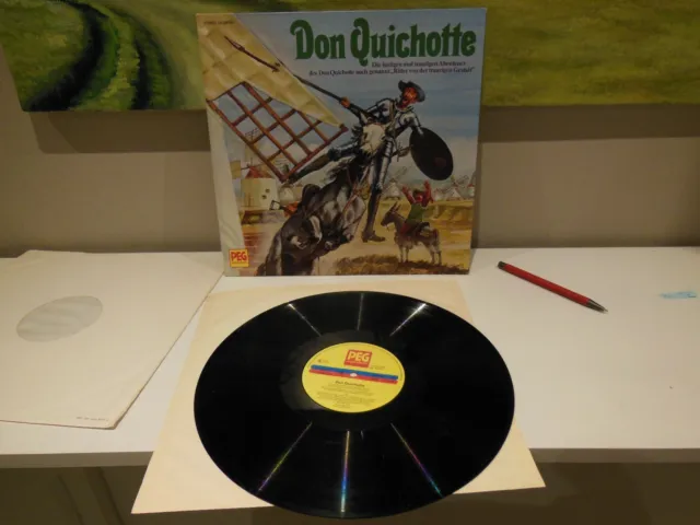 Hörspiel Don Quichotte  Vinyl Märchen LP Schallplatte MäDonQui