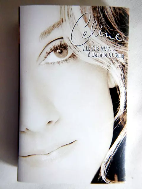 CELINE DION - ALL THE WAY... A Decade of Song - CASSETTE