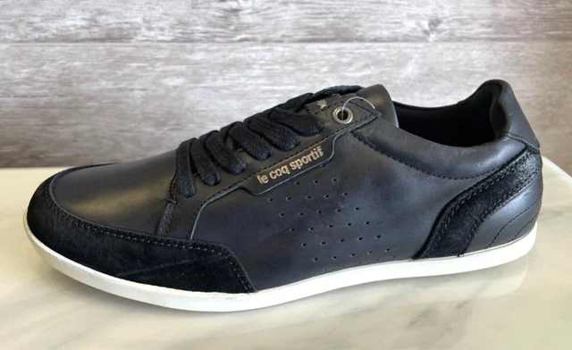 LE COQ SPORTIF Vertigo Grey Leather Men s Lifestyle Sneakers 42 Shoes 9 Trainer 48.70 PicClick UK