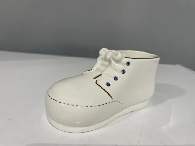 Lenox Baby Bear Blue Shoe