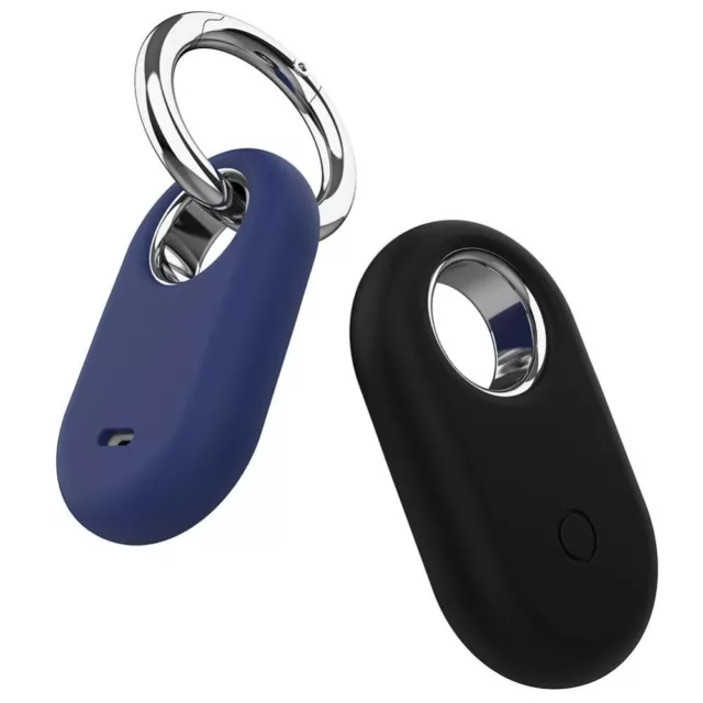 Silicone Locator Protective Case Housing Shell for Samsung Galaxy SmartTag 2
