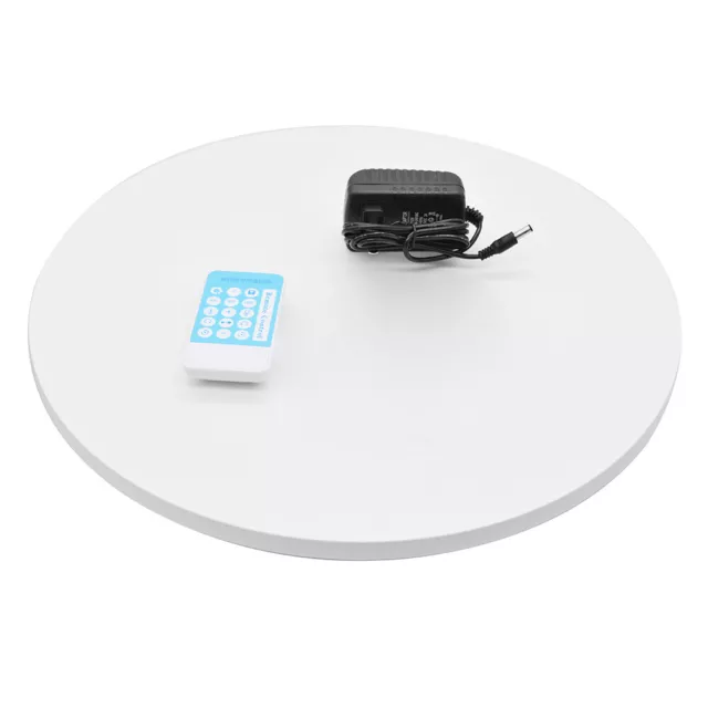 Plataforma tocadiscos con soporte de pantalla giratoria motorizada eléctrica de 16,5" 360° con control remoto