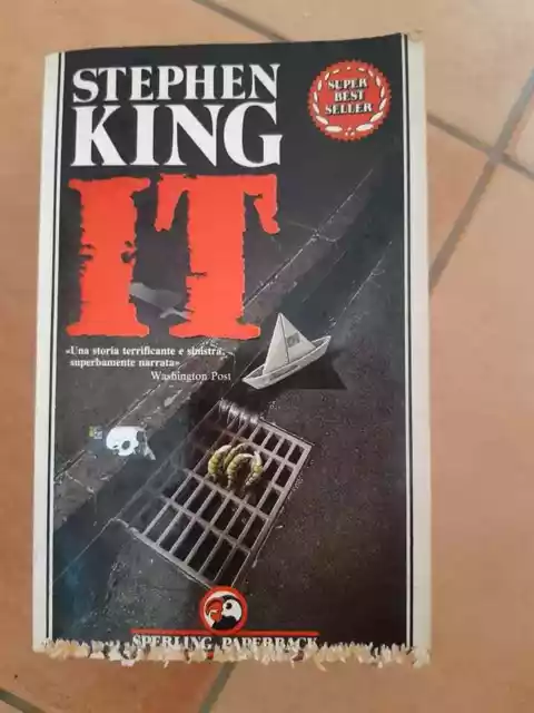 Stephen King - It - Super Best Seller - Ii Edizione Sperling Del 1990 - 69