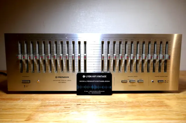 Egaliseur Pioneer Stereo Graphic Equalizer Sg-9800  / Stereo Graphic Equalizer