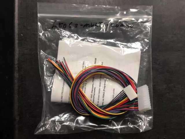 Dixmor DMLED6S Car Wash Timer Plug & Wiring Harness Dixmor DMLED6S Car Wash Timer Plug & Wiring Harness