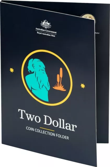 ✅ 2023 EXCLUSIVE RAM Royal Australian Mint Circulating $2 Coin Collection Folder