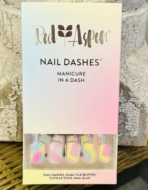 Guiones de uñas Red Aspen tiempo corto cuadrado de tinte, Bailey 🙂