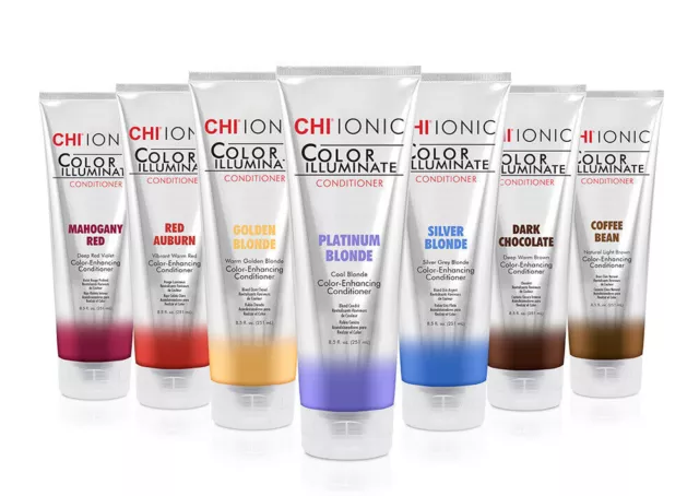 CHI Ionic Color Illuminate Color Enhancing Conditioner 8.5 oz - "Choose Shade"