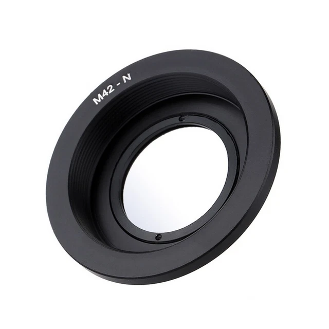 Anillo adaptador de lente M42-Nikon M42 vidrio enfoque infinito D5500 D610 D7100 D70 `reino Unido wi