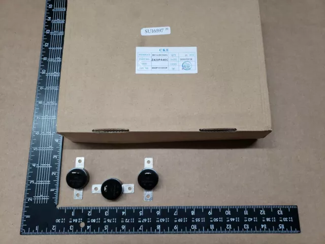 (Qty = 1) Z420PA40C – CKE, 550pF 1050V 100A, High Energy – Base Mounted MOV
