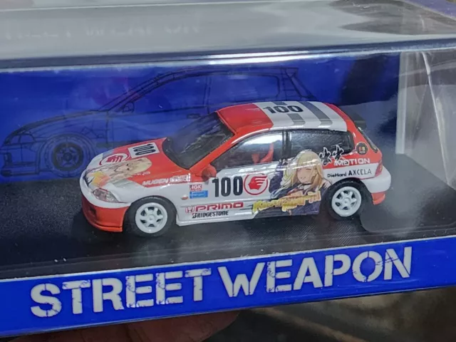 Street Weapon 1/64 Honda Civic EG6 Idemitsu Motion Thailand Special