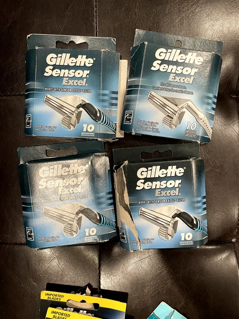 Cartuchos Gillette Sensor Excel 10