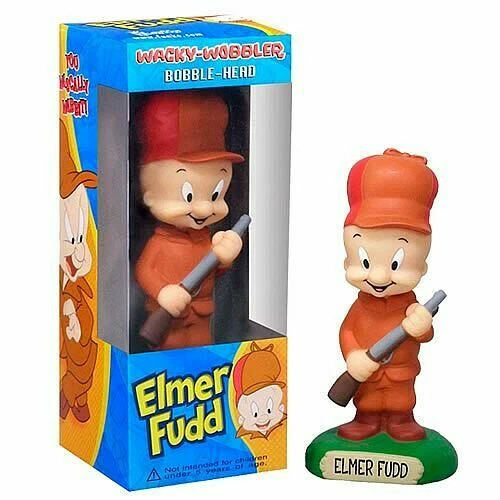 Looney Tunes Elmer Fudd PVC Bobble-Head 15cm Funko Wacky Wobbler