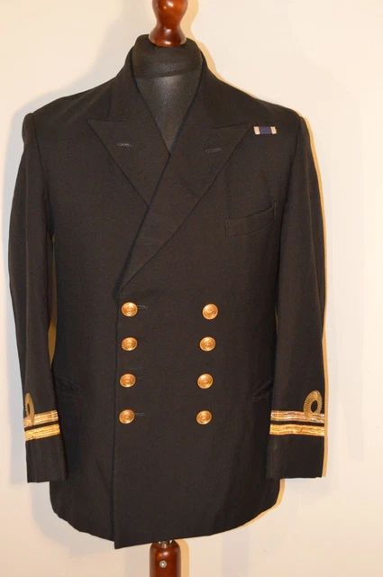 Rare Original 1951 Dated Royal Navy Able Seamans Greatcoat - Size 2 In General Jackets & Coats - Foto 10