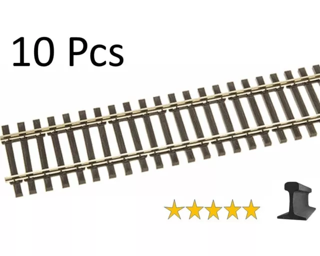 Peco N Scale ~ Code 55 Flexible Flex Track With Wood Ties ~ 10 Pcs ~ SL-300F-10