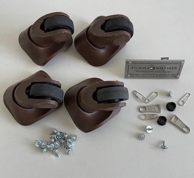 Luggage Replacement Wheels Travel Suitcase Part Spinner Wheel Tommy Hilfiger Lot