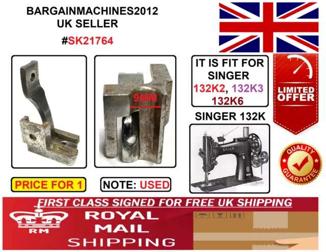 SINGER 132K SEIKO Sk-2B Piping Welt Walking Foot Industrial Sewing Machine  Part £ - PicClick UK