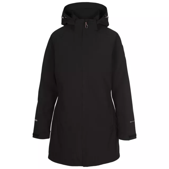 DLX WOMENS WATERPROOF Jacket Longer Length Removable Hood Portrait £123 ...