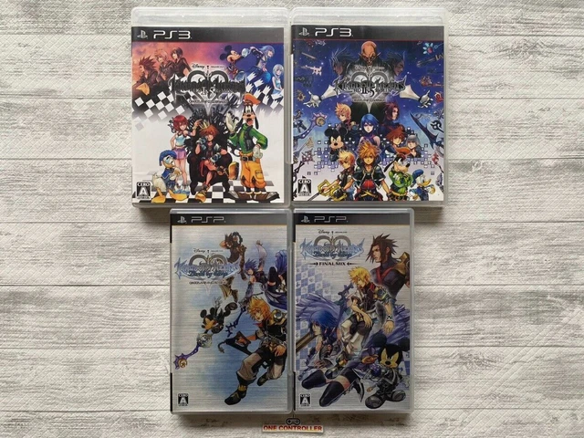 SONY PS3 PSP Kingdom Hearts HD 1.5 & 2.5 ReMIX & Birth by Sleep & Final Mix set