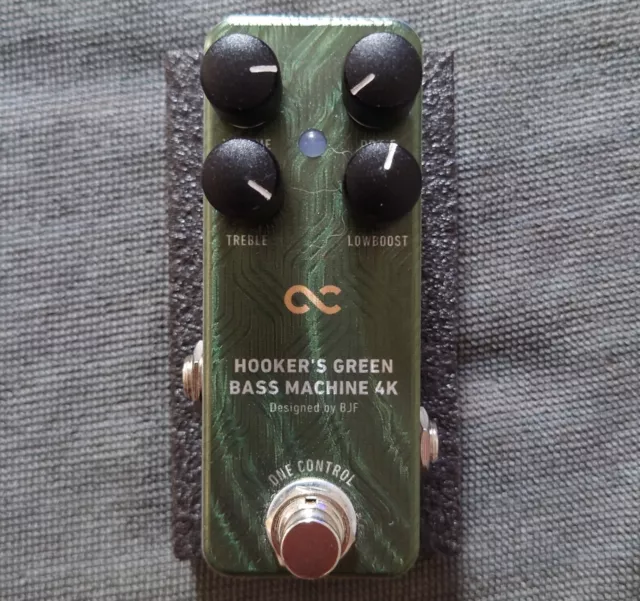 One Control Hooker's Green Bass Machine 4K