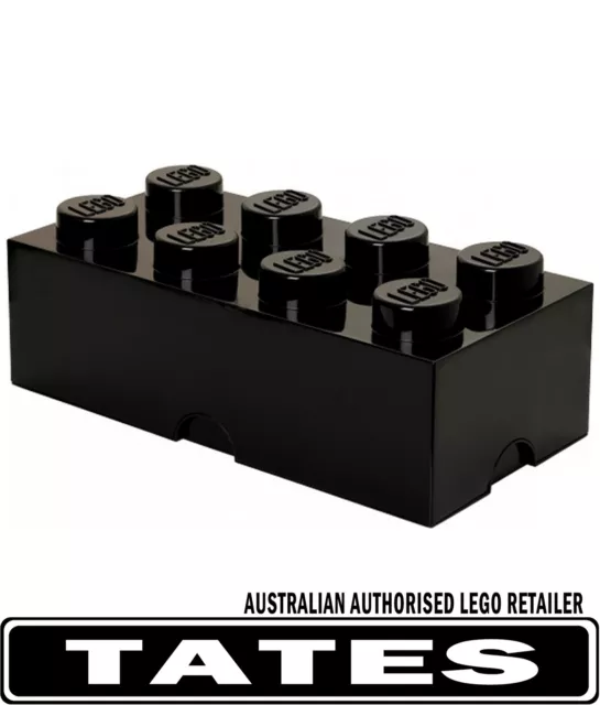 LEGO Storage Brick 8 Black 4004 - Room Copenhagen from Tates Toyworld