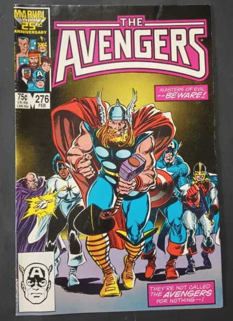 Marvel The Avengers #276 1987