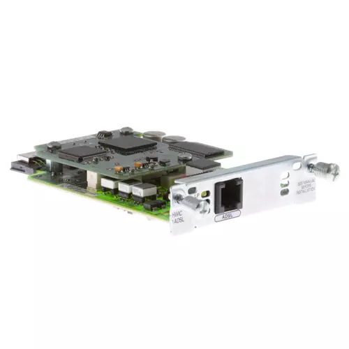 Cisco HWIC 1ADSL Module ADSL, ADSL2, ADSL2+ High-Speed WAN Interface Card 2