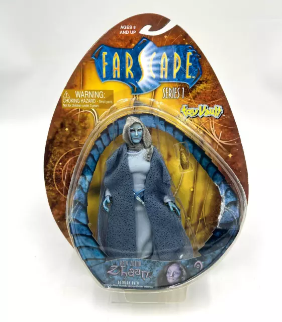 2000 Toy Vault Farscape Series 1 PA'U ZOTOH ZHAAN 6-Inch Action Figure MOC