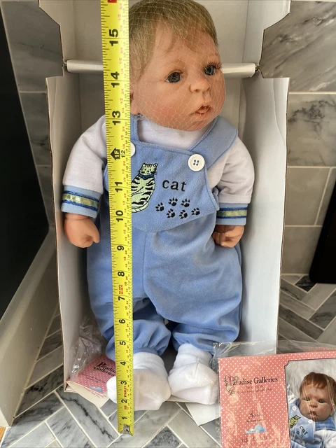 NIB Treasury Collection Paradise Galleries Gentle Touch Josh Doll By Ann Carter 10