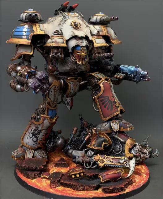 WARHAMMER 40K IMPERIAL KNIGHT - Painting Commission - READ INFO