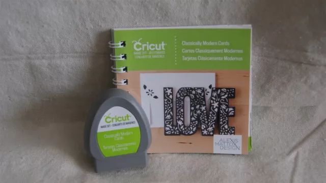 Cricut Cartridge - CLASSICALLY MODERN CARDS - No Box No Overlay - NOT LINKED