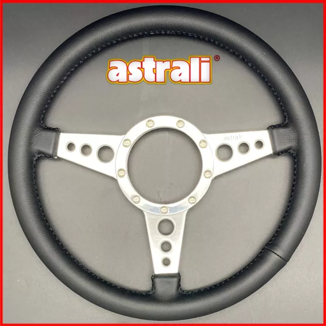 MOTO LITA STEERING Wheel Lecarra Mark 9 Style Double Slot 14 MOTO LITA STEERING Wheel Lecarra Mark 9 Style Double Slot 14